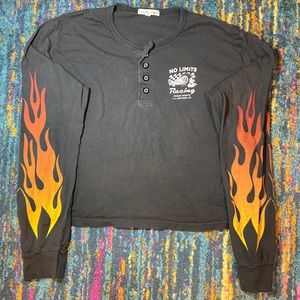 Urban Outfitters Long Sleeve Racing Tee